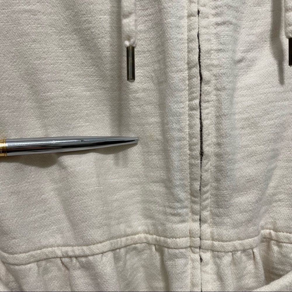 Anthropologie Cardigan Jacket Cotton SMTWTFS Hooded Small S - Picture 12 of 13